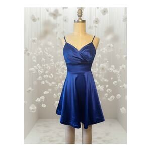 City StudioJuniors Satin Flare Mini Dress Size 1